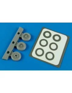 [NO_DESC] AV-8B Harrier wheels & paint masks, 1/48 - Aires 7290