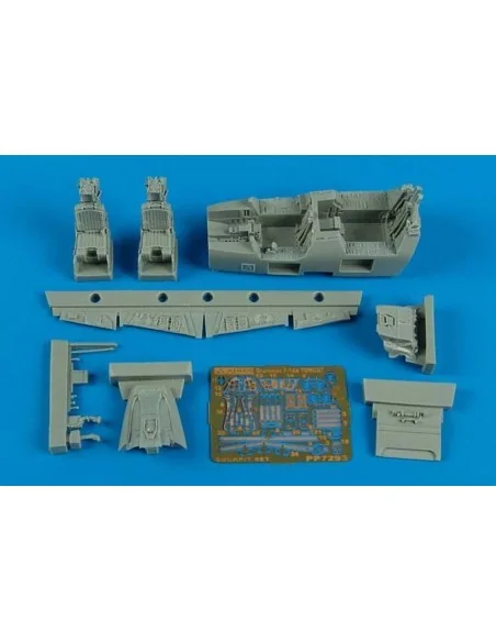 F-14A Tomcat cockpit set for Fujimi, 1/72 - Aires 7293