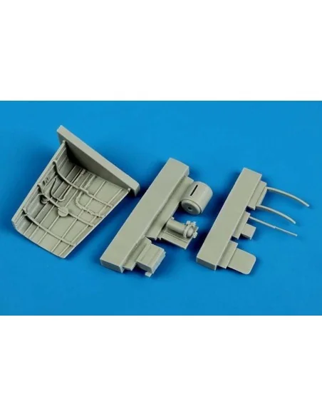 P-40B Warhawk radio equipment, 1/72 - Aires 7298