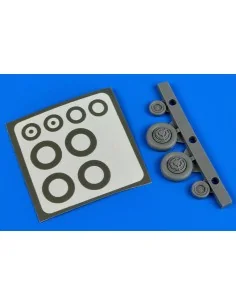 F-100 Super Sabre wheels & paint masks, 1/72 - Aires 7304