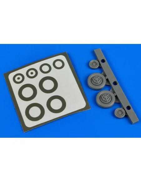 [NO_DESC] F-100 Super Sabre wheels & paint masks, 1/72 - Aires 7304