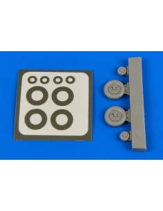 [NO_DESC] Mi-2 Hoplite wheels & paint masks, 1/72 - Aires 7307