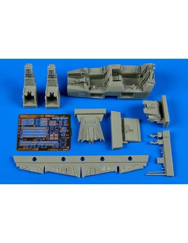 F-14D Super Tomcat cockpit set f.Fujimi, 1/72 - Aires 7308