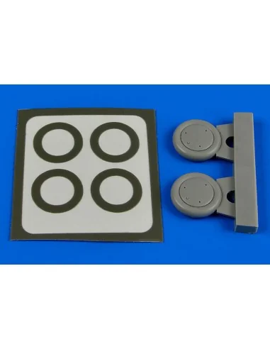 Gloster Gladistor wheels & paint masks, 1/72 - Aires 7311