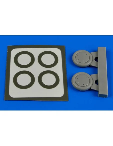 Gloster Gladistor wheels & paint masks, 1/72 - Aires 7311