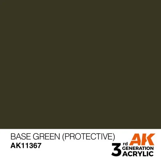 Base Green (Protective) - AK Interactive AK11367 Base Green (Protective) - AK Interactive AK11367