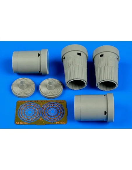 Su-27SM Flanker B exhaust nozzles f.Zvez, 1/72 - Aires 7320