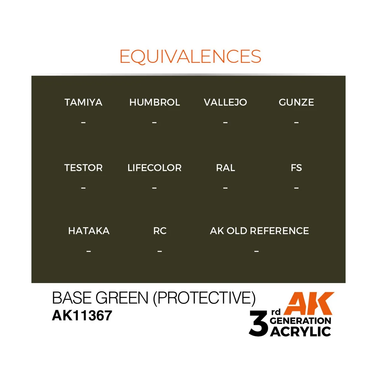Base Green (Protective) - AK Interactive AK11367