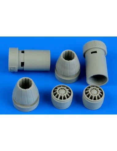 F/A-18E/F Super Hornet exhaust nozzles-c, 1/72 - Aires 7325