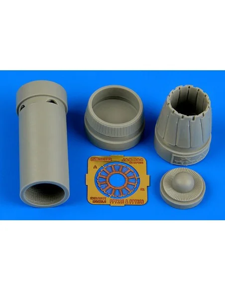 JAS-39C Gripen exhaust nozzle-closed f.R, 1/72 - Aires 7326