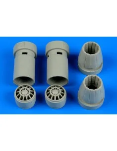 F/A-18E/F Super Hornet exhasut nozzles, 1/72 - Aires 7327