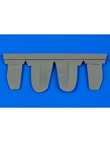 Spitfire Mk.22 control surfaces f.Airfix, 1/72 - Aires 7328