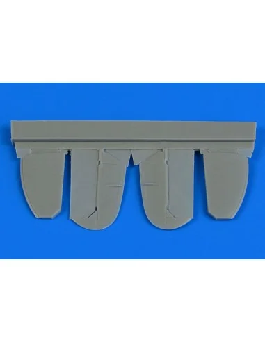 Spitfire Mk.IX control surfaces (metal) for Eduard, 1/72 - Aires 7351