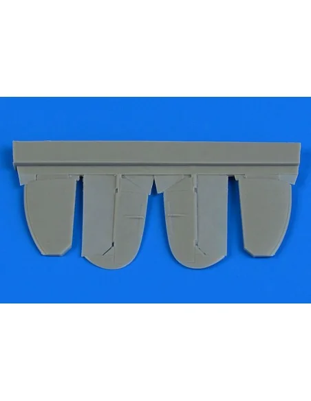 Spitfire Mk.IX control surfaces (metal) for Eduard, 1/72 - Aires 7351