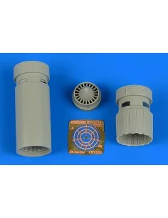 IAI Kfir C2/C7 exhaust nozzles for AMK, 1/72 - Aires 7353