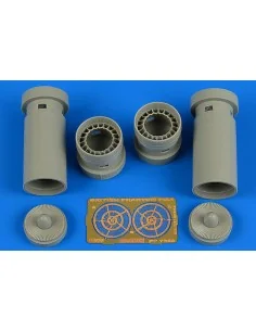 FG.1 British Phantom exhaust nozzles for Airfix, 1/72 - Aires 7358