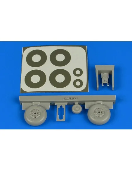 Wellington wheels & paint masks (late) for Airfix, 1/72 - Aires 7365