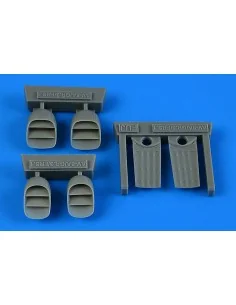 Harrier AV-8A/GR.1/GR.3/FRS.1 exhaust nozzles, 1/72 - Aires 7386