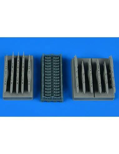 A-10A/C Thunderbolt II pylons for GWH, 1/72 - Aires 7390
