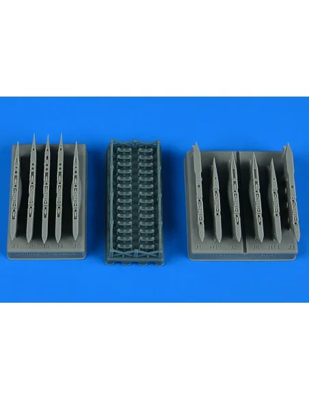 [NO_DESC] A-10A/C Thunderbolt II pylons for GWH, 1/72 - Aires 7390
