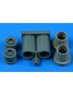 Eurofighter Typhoon exhaust nozzles for Revell, 1/72 - Aires 7393