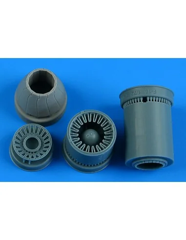 F-16CJ block 50 exhaust nozzle - closed for Tamiya, 1/72 - Aires 7395