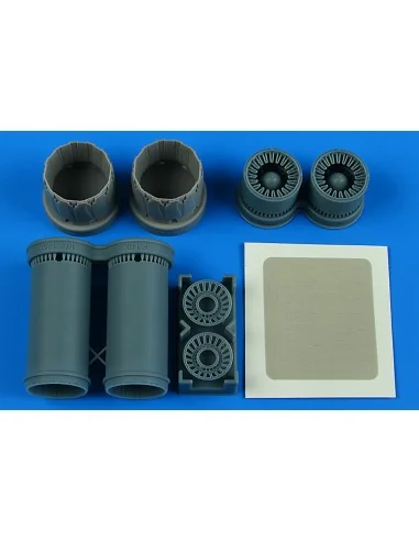 [NO_DESC] F-14D Tomcat exhasut nozzles - opened for Tamiya, 1/72 - ...
