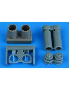 F-5B Freedom Fighter exhaust nozzles for Italeri/Revell, 1/72 - Air...