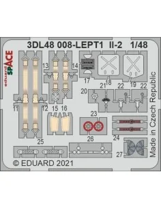 [NO_DESC] Il-2 SPACE 1/48 for ZVEZDA, 1/48 - Eduard Accessories 3DL...
