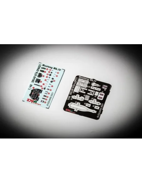 Mustang Mk.IV SPACE 1/48 for EDUARD, 1/48 - Eduard Accessories 3DL4...