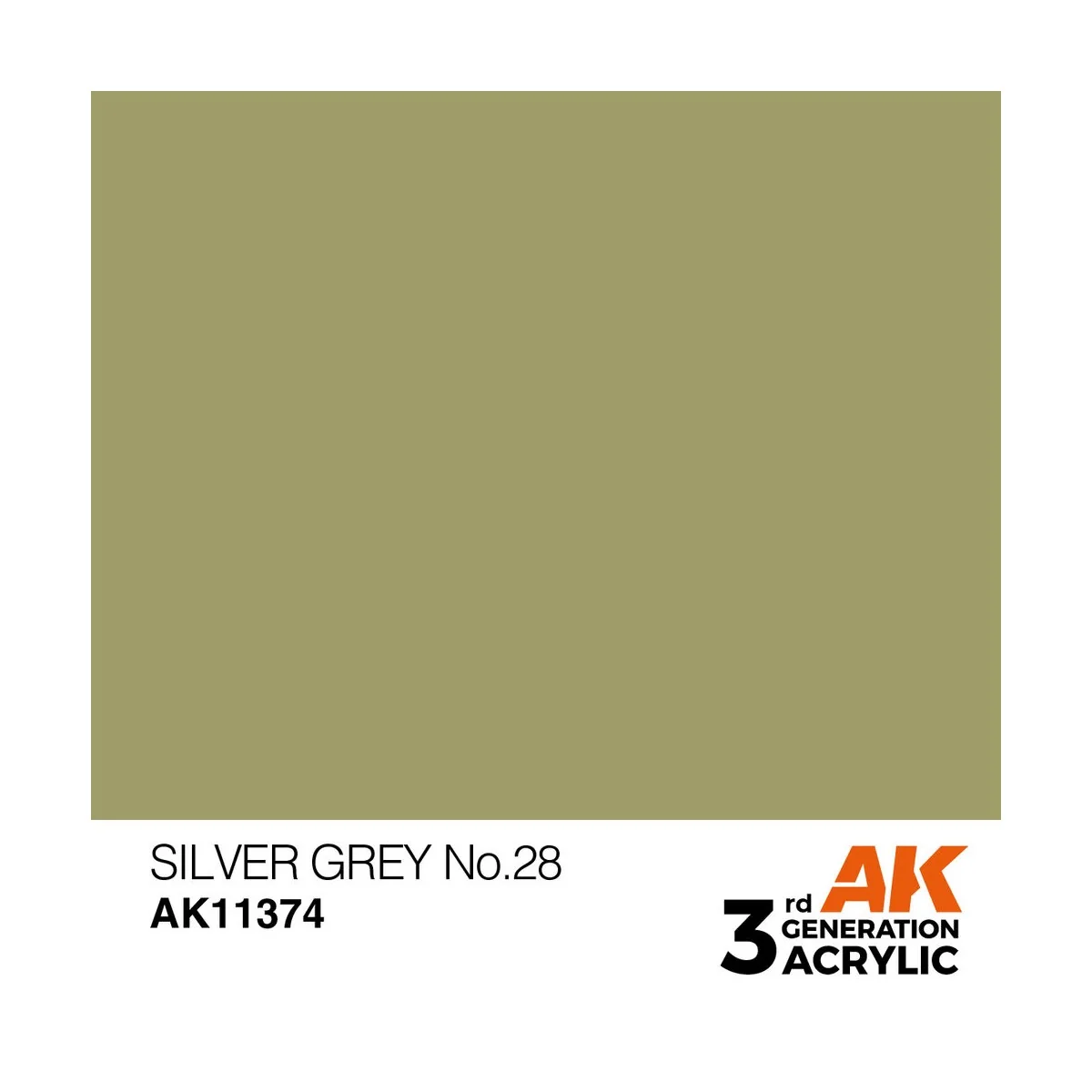 Silver Grey No.28 - AK Interactive AK11374
