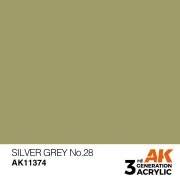 Silver Grey No.28 - AK Interactive AK11374