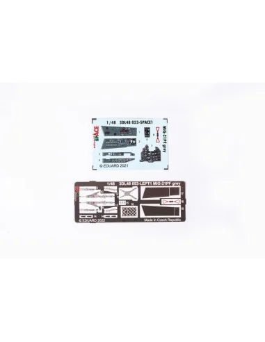 MiG-21PF grey SPACE for EDUARD, 1/48 - Eduard Accessories 3DL48053