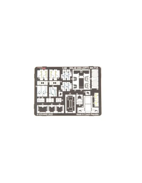 SR-71A SPACE for REVELL, 1/48 - Eduard Accessories 3DL48059