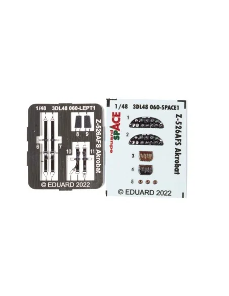 Z-526AFS Akrobat SPACE for EDUARD, 1/48 - Eduard Accessories 3DL48060
