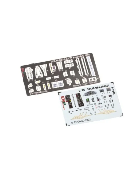 F-104C SPACE, 1/48 - Eduard Accessories 3DL48064