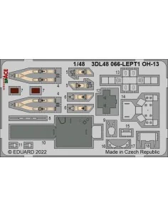 OH-13 SPACE, 1/48 - Eduard Accessories 3DL48066