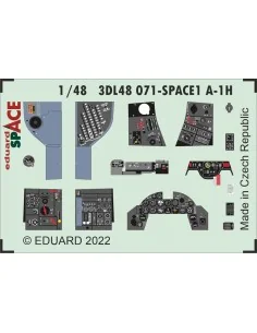A-1H SPACE, 1/48 - Eduard Accessories 3DL48071
