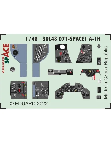 [NO_DESC] A-1H SPACE, 1/48 - Eduard Accessories 3DL48071