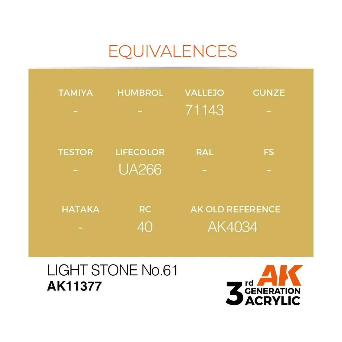 Light Stone No.61 - AK Interactive AK11377