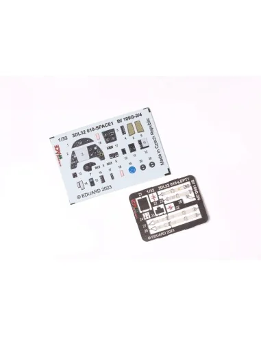 Bf 109G-2/4 SPACE for REVELL, 1/32 - Eduard Accessories 3DL32010