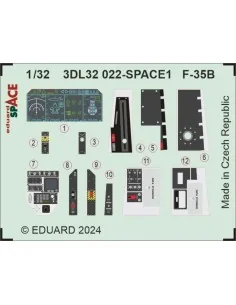 [NO_DESC] F-35B SPACE, 1/32 - Eduard Accessories 3DL32022