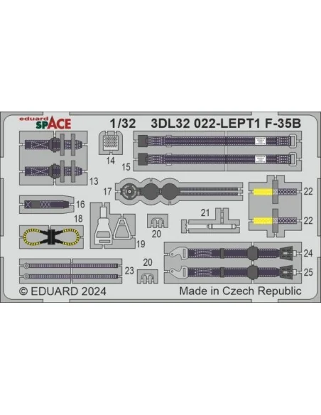 F-35B SPACE, 1/32 - Eduard Accessories 3DL32022