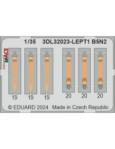 B5N2 SPACE BORDER MODEL, 1/35 - Eduard Accessories 3DL32023