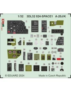 A-20J/K SPACE HKM, 1/32 - Eduard Accessories 3DL32024 2