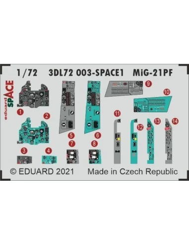 [NO_DESC] MiG-21PF SPACE 1/72 for EDUARD, 1/72 - Eduard Accessories...