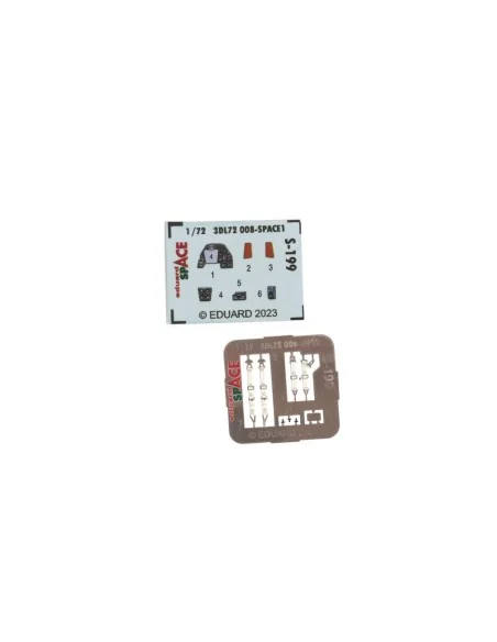 S-199 SPACE for EDUARD, 1/72 - Eduard Accessories 3DL72008