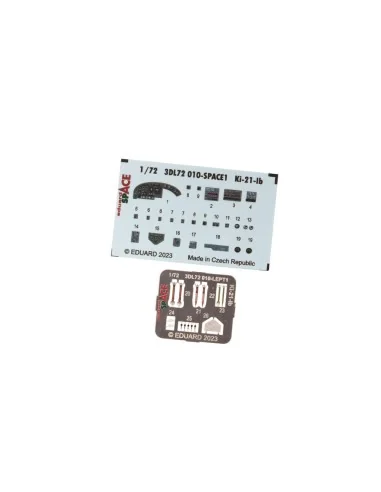 Ki-21-Ib SPACE for ICM, 1/72 - Eduard Accessories 3DL72010
