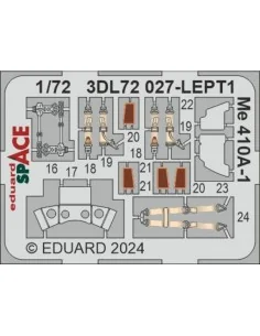 [NO_DESC] Me 410A-1 SPACE 1/72 AIRFIX, 1/72 - Eduard Accessories 3D...