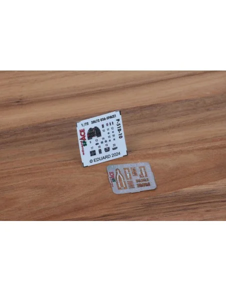 P-51D-10 SPACE, 1/72 - Eduard Accessories 3DL72036